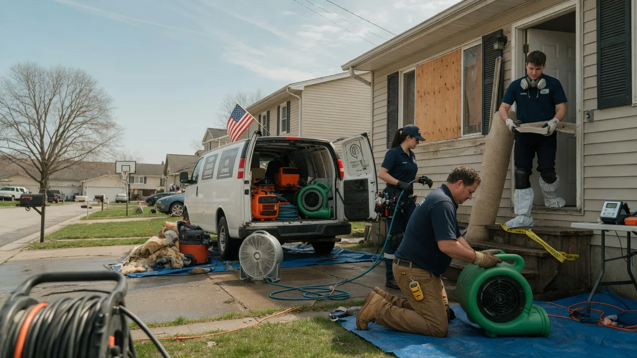 Water Damage Restoration in Rolla, ND near me